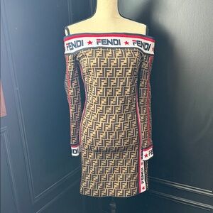 Fendi mini dress Long Sleeve Dress